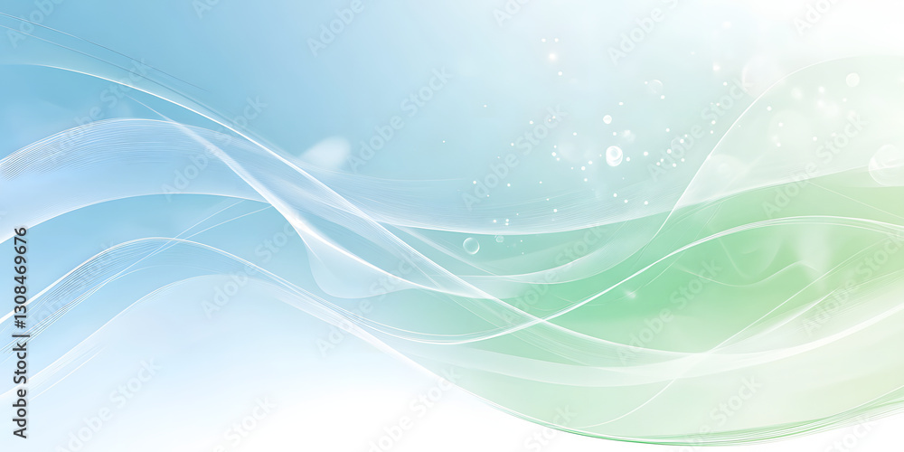 Blue flowing technology art background Blue flowing technology art background