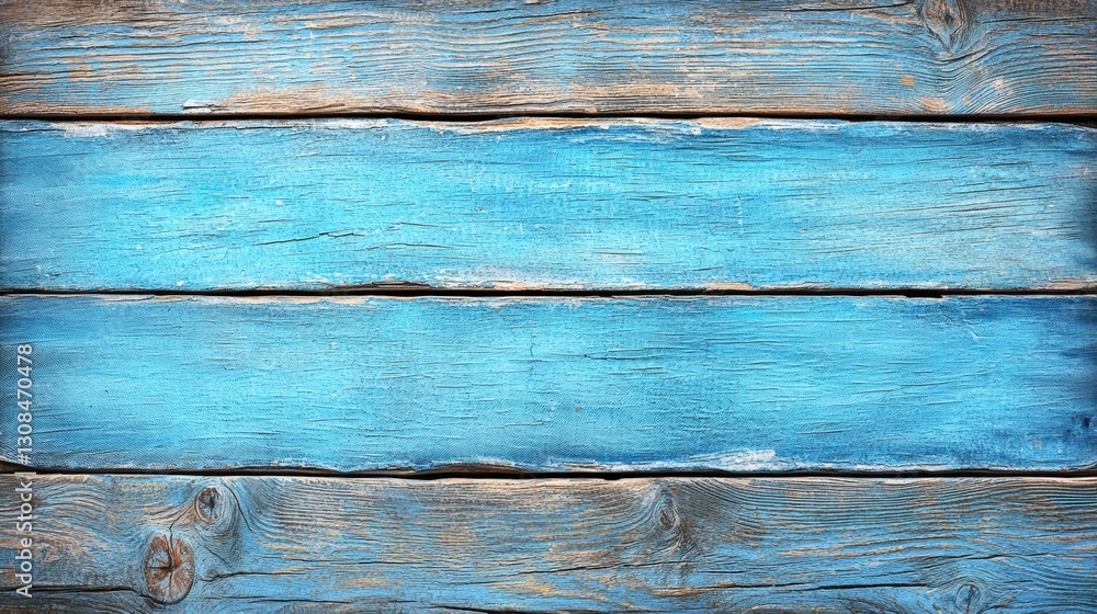 Rustic and weathered blue wood planks arranged together creating a charming vintage textural surface Rustic and weathered blue wood planks arranged together creating a charming vintage textural surface