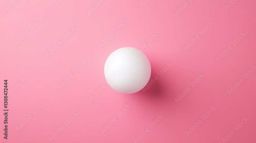 White egg on pink background, minimal Easter concept White egg on pink background, minimal Easter concept