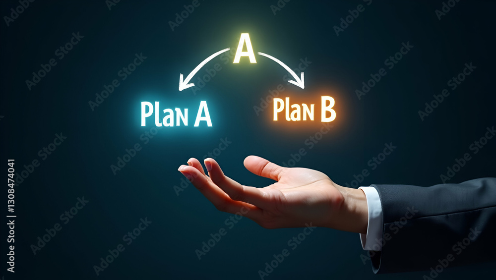 Strategic Decision Making: A Futuristic Flowchart of Plan A and Plan B Routes Illuminating Dual Paths for Effective Scenario Evaluation Under Pressure Strategic Decision Making: A Futuristic Flowchart of Plan A and Plan B Routes Illuminating Dual Paths for Effective Scenario Evaluation Under Pressure
