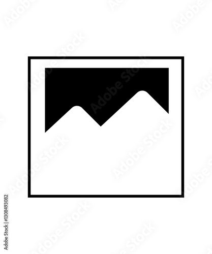 Free Download Image folder icon with thin outline - GFXLoad