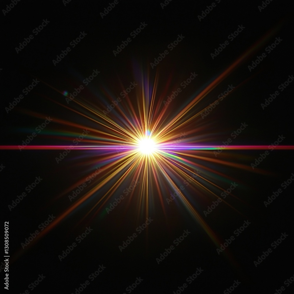 Brilliant bright light piercing through the darkness creating a stunning contrast and captivating glow Brilliant bright light piercing through the darkness creating a stunning contrast and captivating glow