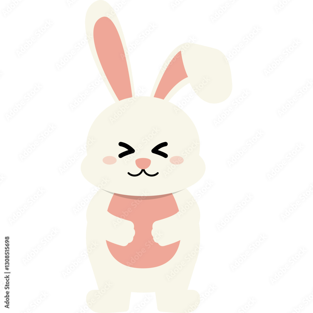Cute Rabbit Illustration Cute Rabbit Illustration