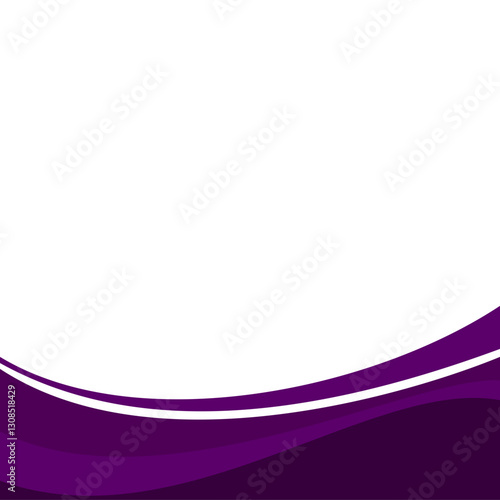 Elegant Wave Footer