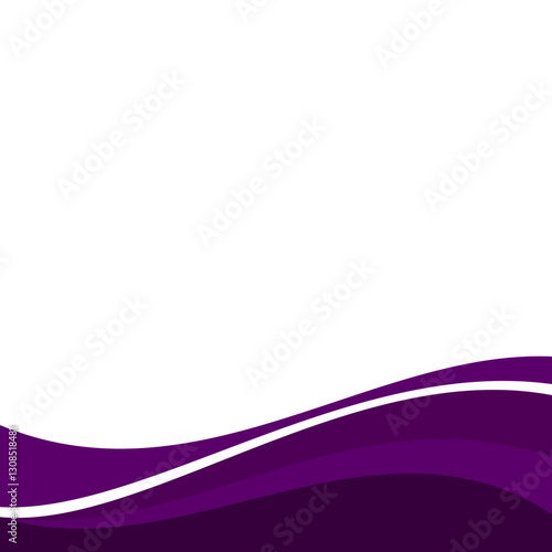 Elegant Wave Footer