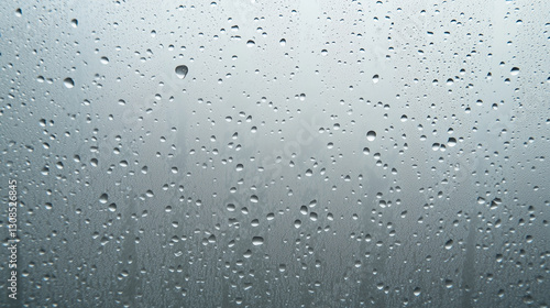 Raindrops on Surface: Close...