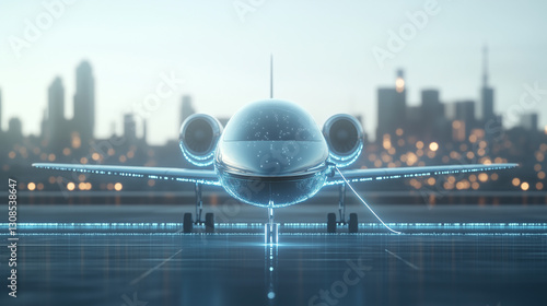 Jetliner's Digital Embrace:...