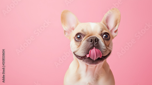 Smiling French Bulldog: Cap...