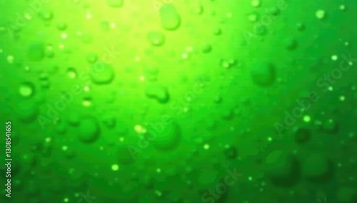 Wallpaper Mural Gradual transition from light green to dark green background with random texture resembling water droplets, water effect, eco friendly, green gradient Torontodigital.ca