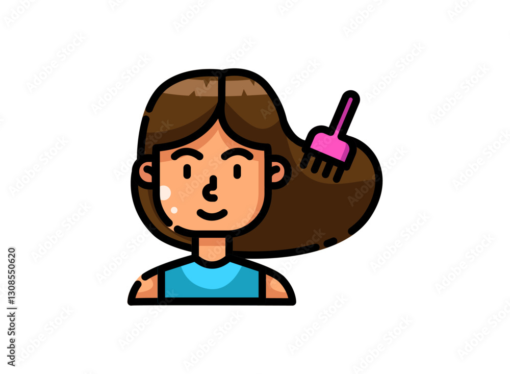 Set icon of an Beauty Treatment Hair Dye Set icon of an Beauty Treatment Hair Dye