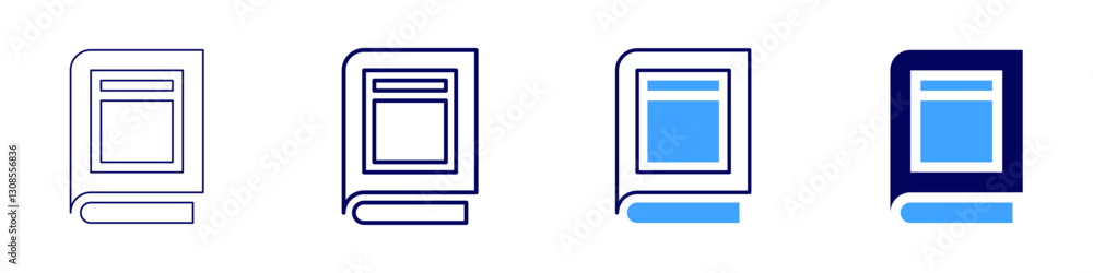 Modernist literature icon in 4 different styles. Thin Line, Line, Bold Line, Duotone. Duotone style. Editable stroke Modernist literature icon in 4 different styles. Thin Line, Line, Bold Line, Duotone. Duotone style. Editable stroke