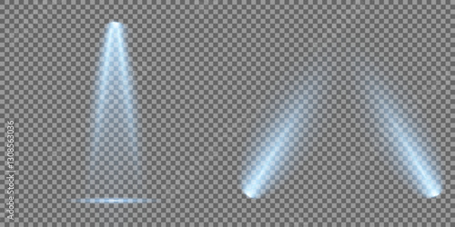 Light blue Star, Soft Sunny Sparkle. Glowing abstract isolated light effects lens. Spotlight and Star with Bokeh and Dust Effect. Glowing Abstract. Lens flash, explosion, spark.