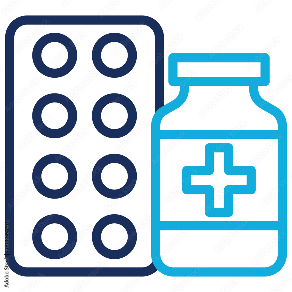 Obraz premium Medicine Icon