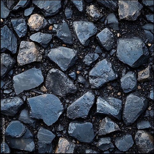Wallpaper Mural Dark Stone Surface Texture Torontodigital.ca