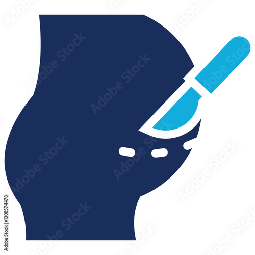 Cesarean Section Icon