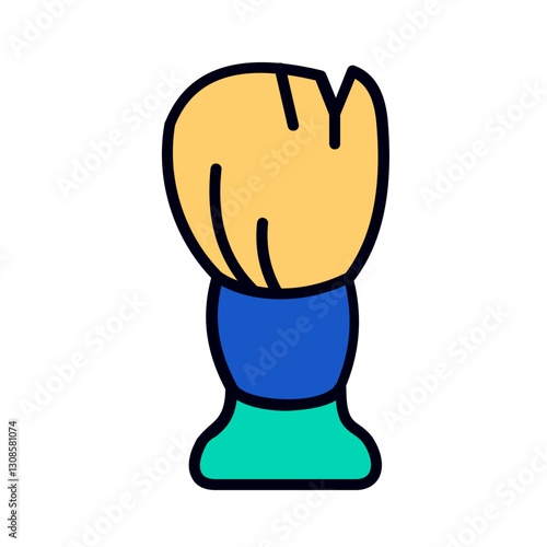 shaving brush icon