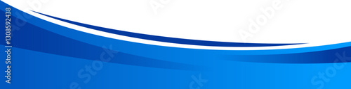 Elegant Wave Footer