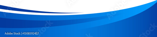 Elegant Wave Footer