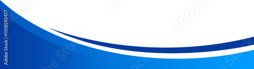 Elegant Wave Footer
