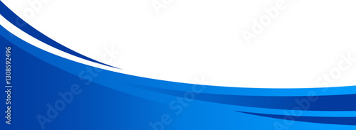Elegant Wave Footer