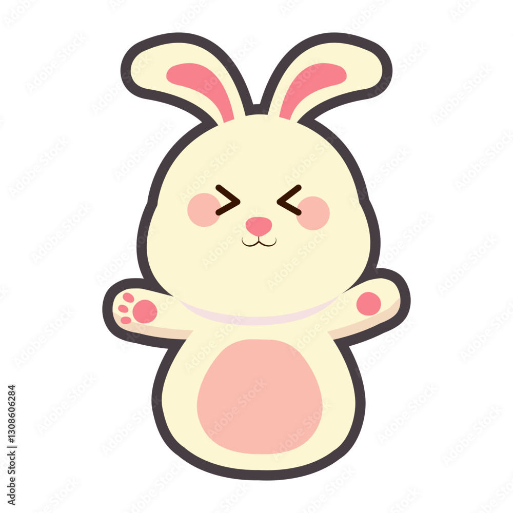 Obraz premium Cute Bunnny Rabbit