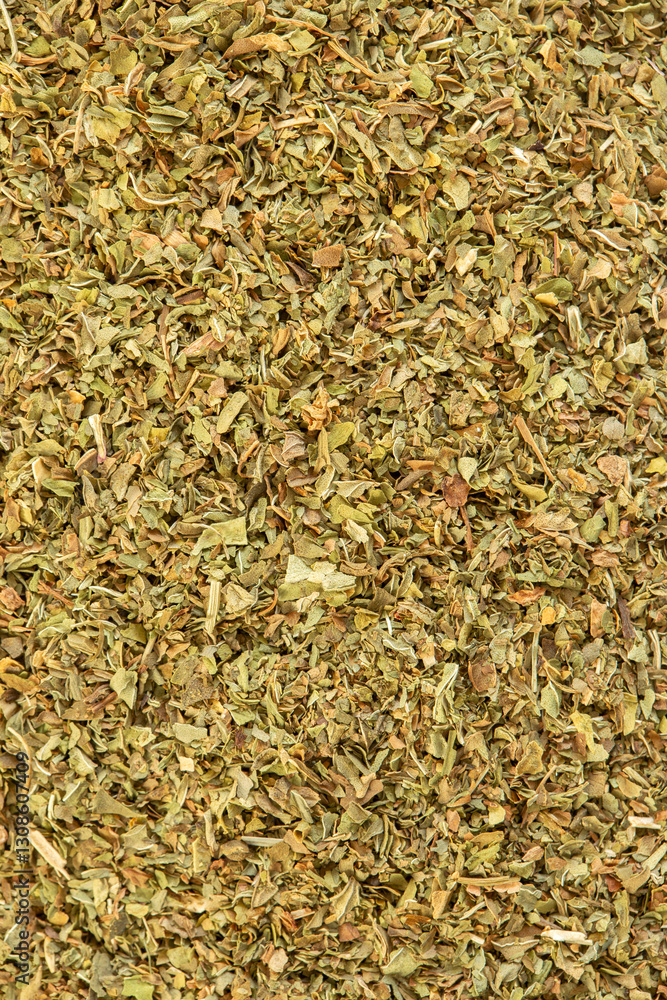 Close-up of dried mint cooking herb background backdrop. Dried herb condiment cookery food concept. Close-up of dried mint cooking herb background backdrop. Dried herb condiment cookery food concept.