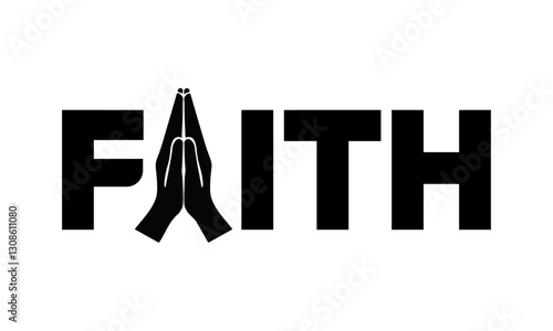 Biblical Phrase, Christian typography for banner, poster, photo overlay, apparel design	