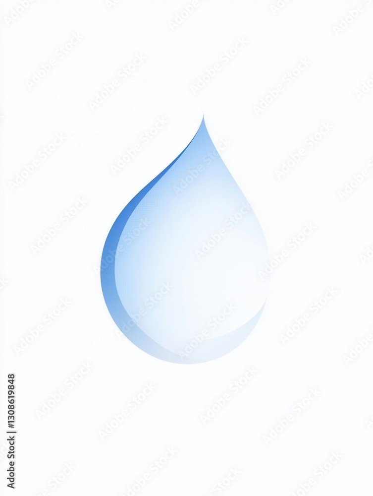 Minimalist milk drop logo in soft blue and white tones showcasing modern dairy branding with smooth curves and elegant design aesthetics Minimalist milk drop logo in soft blue and white tones showcasing modern dairy branding with smooth curves and elegant design aesthetics