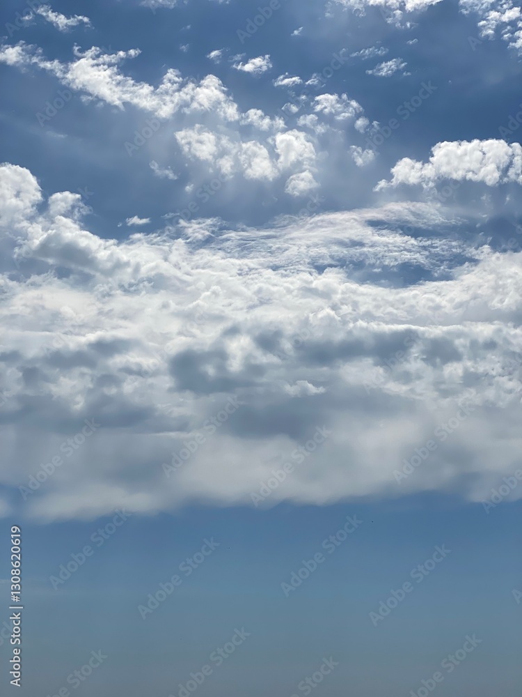 Obraz premium blue sky with clouds