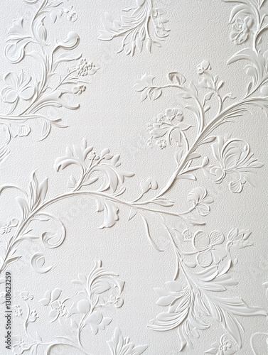 Floral Elegance: A stunning close-up captures the intricate details of a floral embossed pattern, showcasing the beauty of the design.