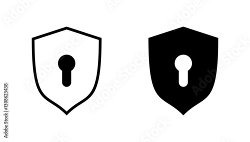 Security icon vector. protection sign and symbol. privacy. vpn