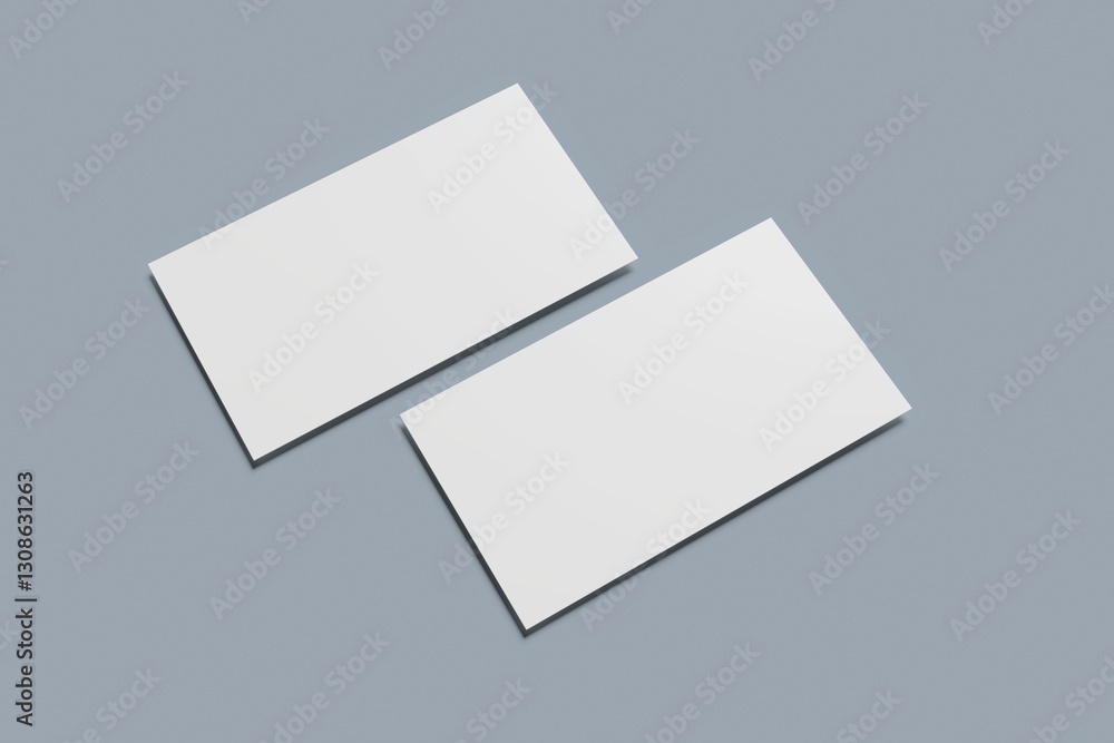 Business card mockup for your design template. Blank empty credit card mockup Business card mockup for your design template. Blank empty credit card mockup