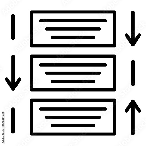 Rearrange Tasks Icon