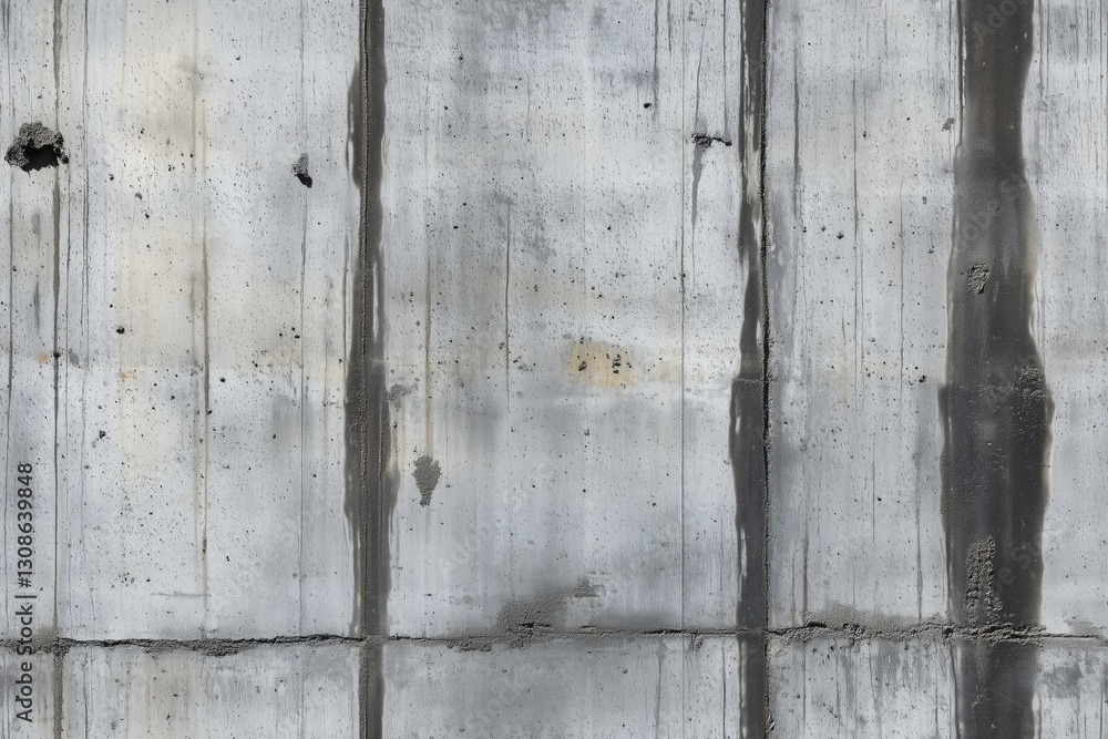Seamless wet streaks bunker textured concrete wall, featuring vertical lines, stains, and imperfections that showcase its industrial character. Seamless wet streaks bunker textured concrete wall, featuring vertical lines, stains, and imperfections that showcase its industrial character.