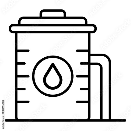 Water Tank Icon