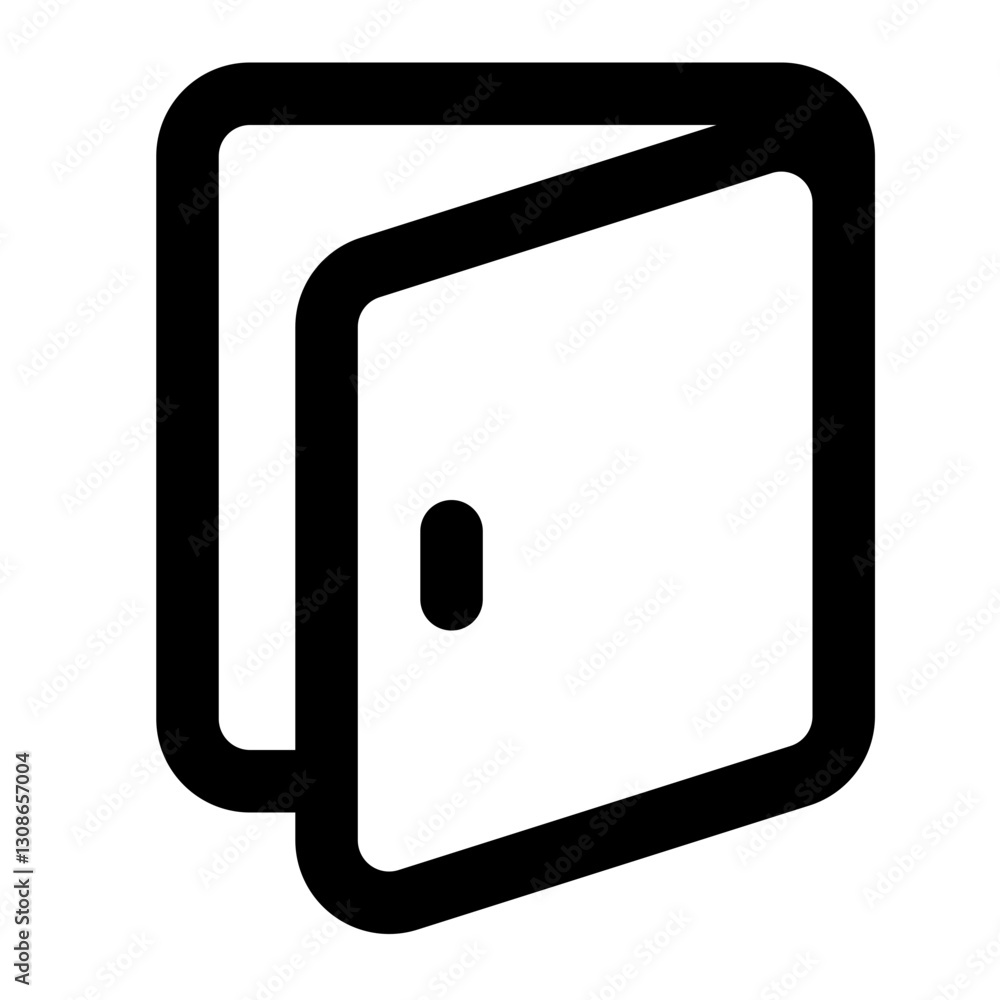 backdoor icon for illustration backdoor icon for illustration