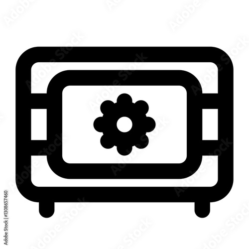 safebox icon for illustration