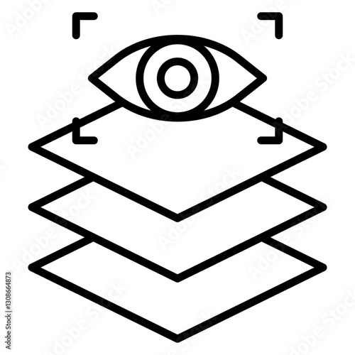 Depth Perception Icon