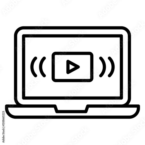 Streaming Icon