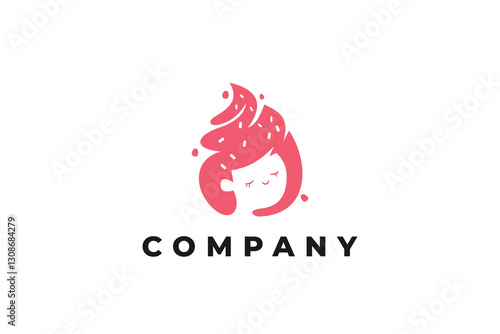 baby or women's towel blanket powder logo