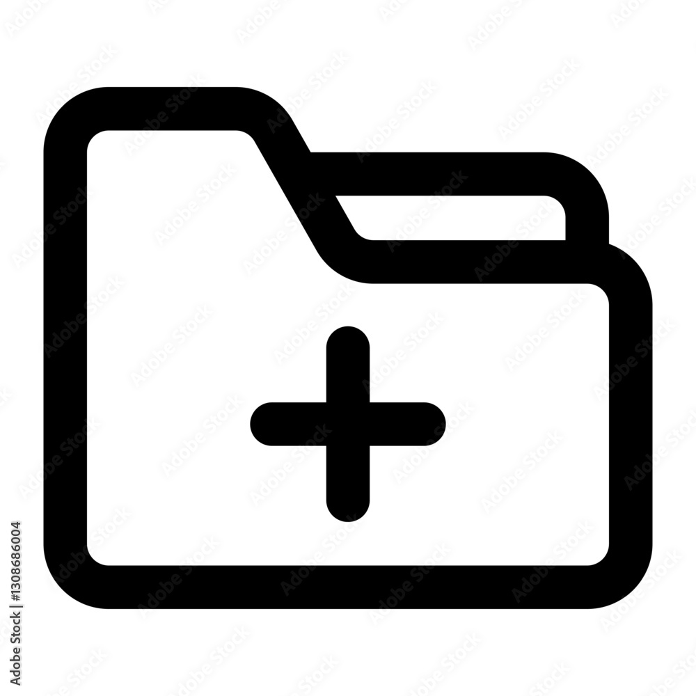 Fototapeta premium new file icon for illustration