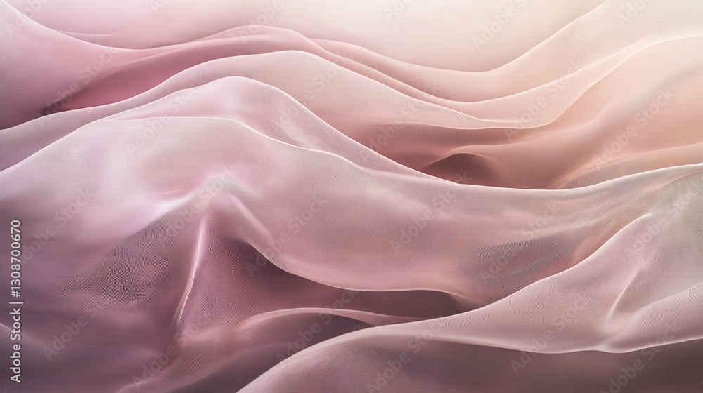 Fototapeta premium Sophisticated Harmonious Wave Pattern with Interlaced Fluid Lines