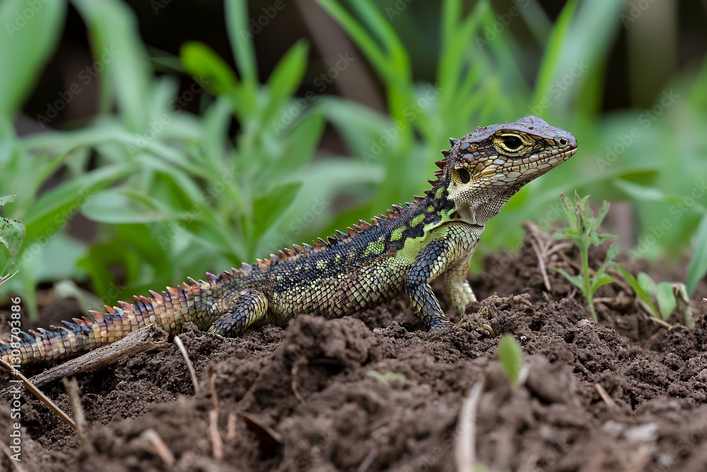 a Ceratonykus foraging in the mud for insects a Ceratonykus foraging in the mud for insects