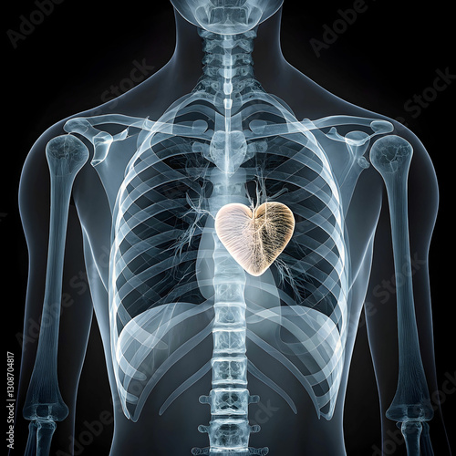 X-ray is a medical imaging technique that uses radiation to view the inside
