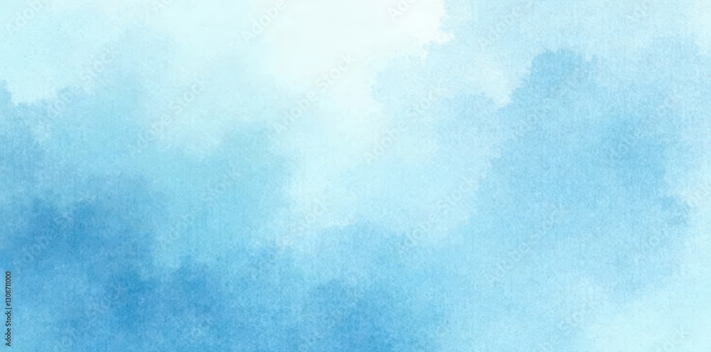 Soft, ethereal light blue watercolor wash, subtle texture , design, abstract Soft, ethereal light blue watercolor wash, subtle texture , design, abstract