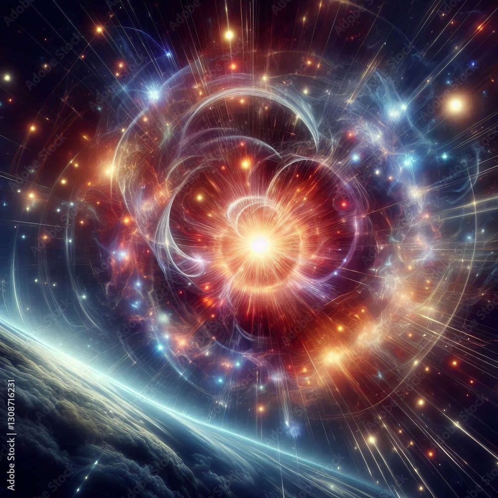 Cosmic Expansion Universe expanding outwards from the Big Bang s Cosmic Expansion Universe expanding outwards from the Big Bang s