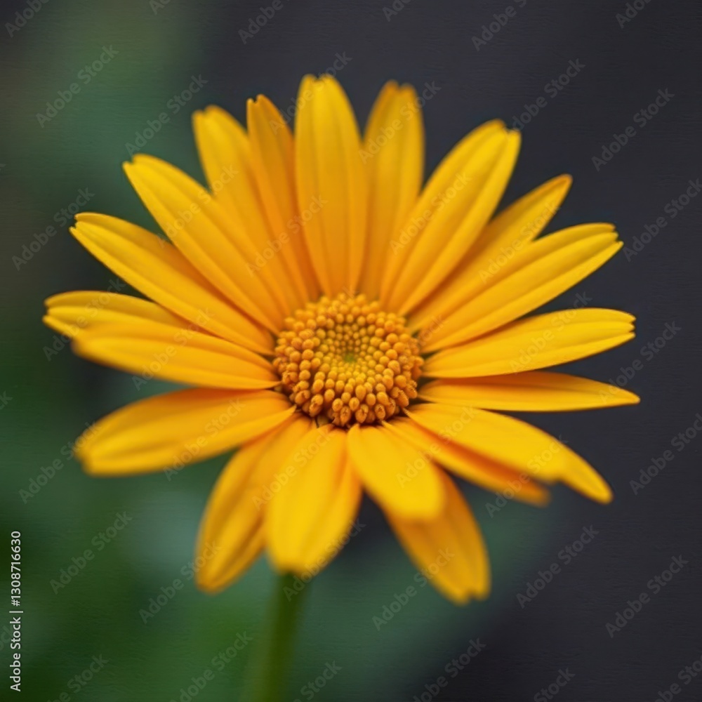 Vibrant yellow & orange daisy blooms, close-up , closeup, wildflower Vibrant yellow & orange daisy blooms, close-up , closeup, wildflower