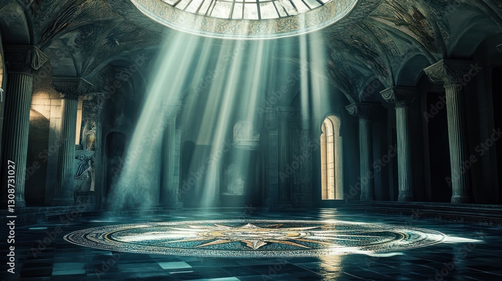 Ancient Hall Radiance Sunlight Ancient Hall Radiance Sunlight