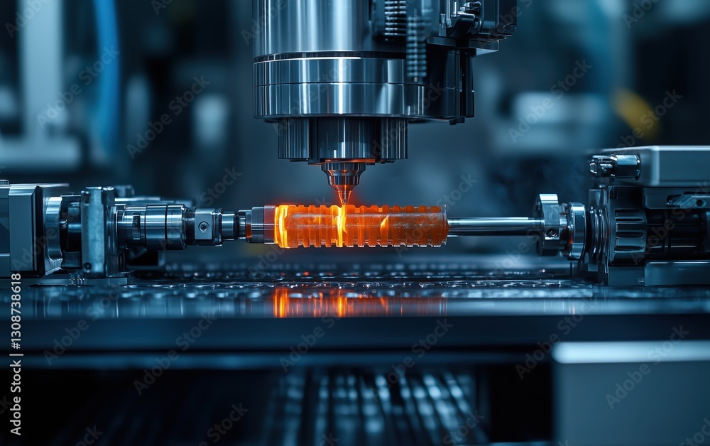 Molten metal precision: Witness the intense heat and intricate process of industrial manufacturing. A mesmerizing spectacle of modern technology. Molten metal precision: Witness the intense heat and intricate process of industrial manufacturing. A mesmerizing spectacle of modern technology.