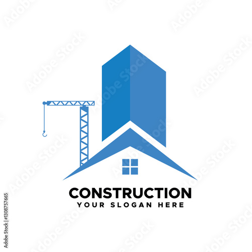 Construction company decent logo